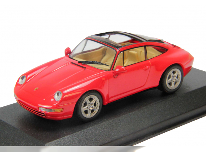 PORSCHE 911 993 Targa (1995), red