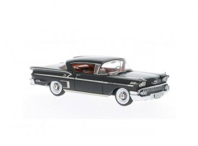 CHEVROLET Bel Air Impala 2-Door Hardtop Coupe 1958, черный