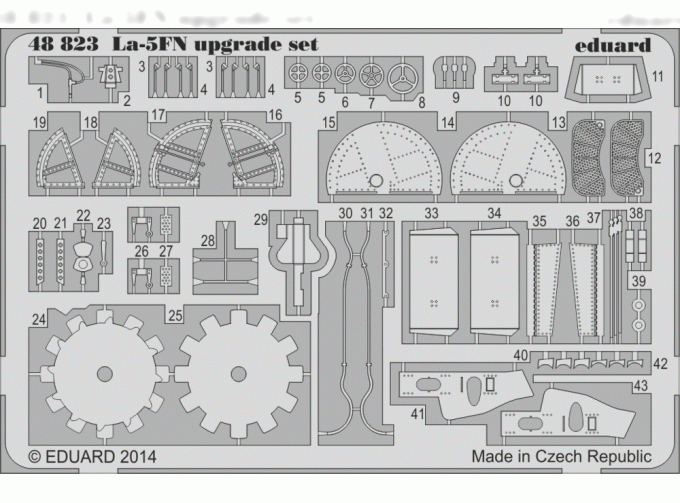 Фототравление La-5FN upgrade set