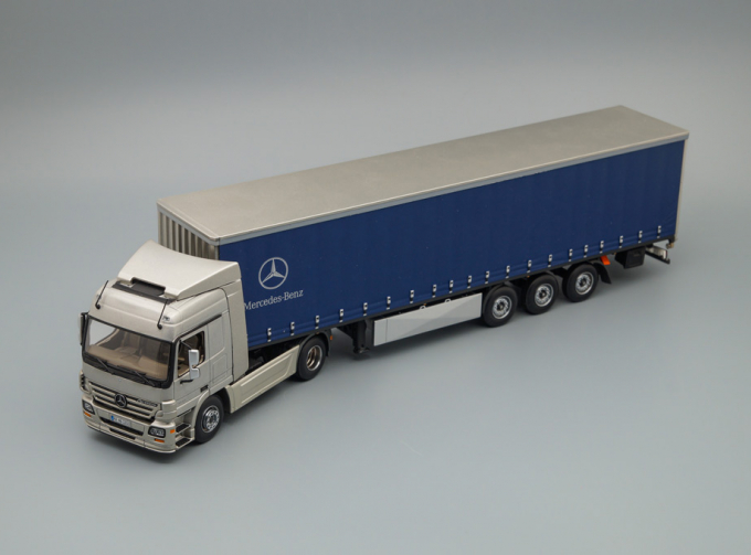 MERCEDES-BENZ Actros 1044 седельный тягач с полуприцепом, silver / blue