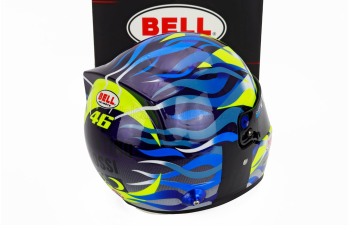 BELL HELMET Valentino Rossi Wec Season (2024) Team Bmw Wrt N 46 - Vr46, Yellow Fluo Blue