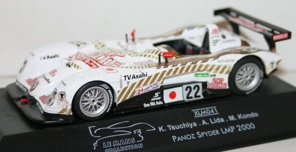 PANOZ Spyder LMP No 22 24h Le Mans, Tsuchiya/Lida/Kondo (2000)