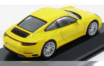 PORSCHE 911 991 Carrera 4s 2014, Yellow