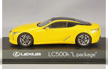 Lexus LC500h (yellow)