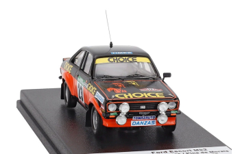 FORD Escort Mkii №23 Rally Of Portugal (1979) Antonio Borges - Pina De Marais, Black Orange