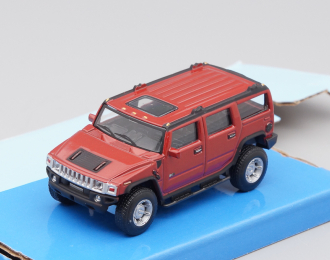 HUMMER H2, red