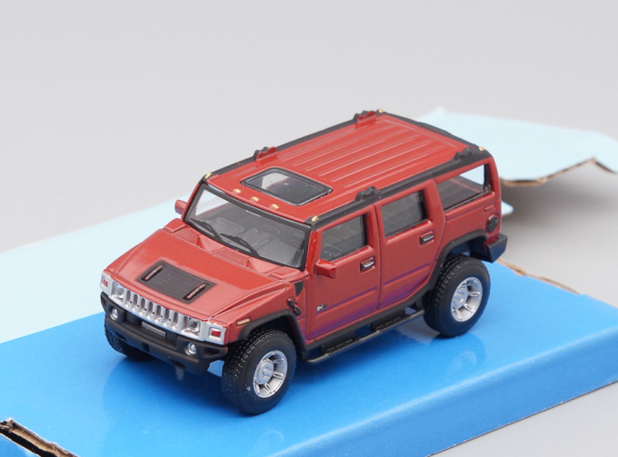 HUMMER H2, red