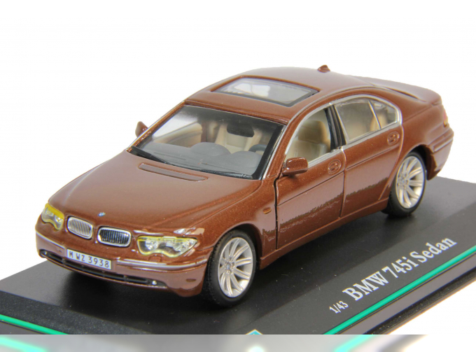 BMW 745i Sedan (откр.двери), brown