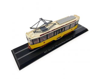 Трамваи. Ret Serie 471–570 (Роттердам, Нидерланды, 1931), желтый