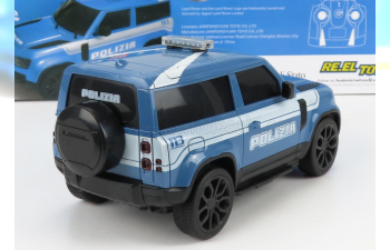 RC LAND ROVER New Defender 90 Polizia (2020), Light Blue White