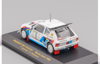 PEUGEOT 205 T16 Evo2 #1 "Peugeot Talbot Sport" 2 место Rally Monte Carlo 1986 Salonen - Harjanne