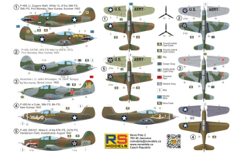 Сборная модель Bell P-400 Airacobra - American WWII Fighter