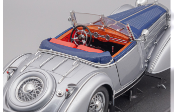 HORCH 855 Roadster (1939), silver/blue