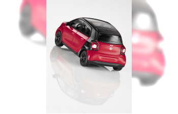 SMART Forfour W453, black / cadmium red