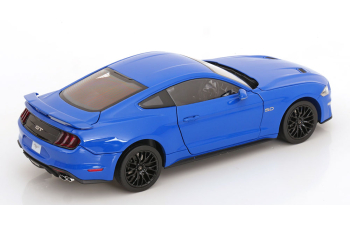 Сборная модель FORD Mustang GT with Wide Body Kit (2019), blue metallic