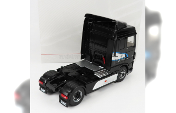 DAF XF SPACE CAB TRACTOR TRUCK 2-ASSI (2018), BLACK WHITE