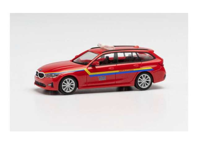 BMW 3 Touring Feuerwehr TU MÃ¼nchen, red