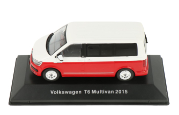 VOLKSWAGEN T6 Multivan (2015), red/white