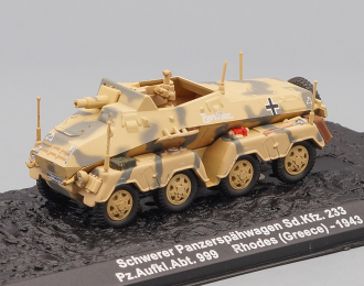 Schwerer Panzerspahwagen Sd.Kfz. 233, Pz.Aufkl.Abt. 999, Rhodes, Greece (1943)