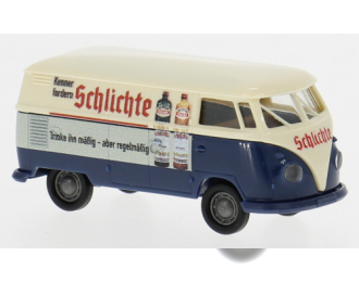 VOLKSWAGEN T1b Kasten Schlichte (1960), blue/beige