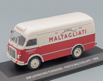 OM FIAT Leoncino Truck Pasta Maltagliati 1950, Red White
