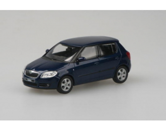 SKODA Fabia II, storm blue metallic