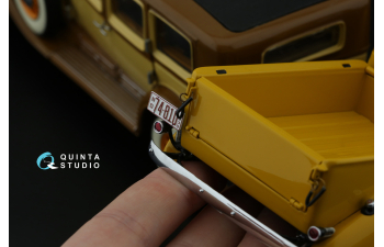 3D Декаль Автомобильные номера США, средний запад, 1910-1940 (для всех моделей) (на метал. основании)