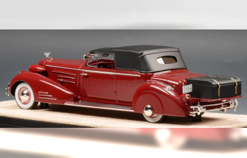 CADILLAC 452D V16 Victoria Convertible Closed 1934 , brown grey