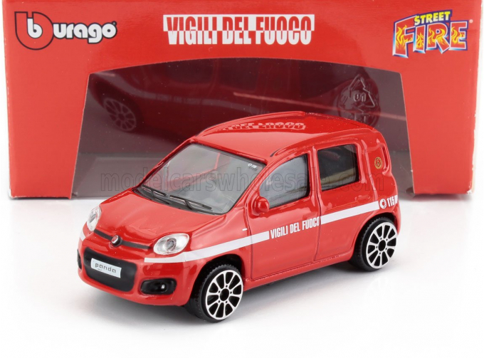 FIAT Panda Vigili Del Fuoco (2012), Red White