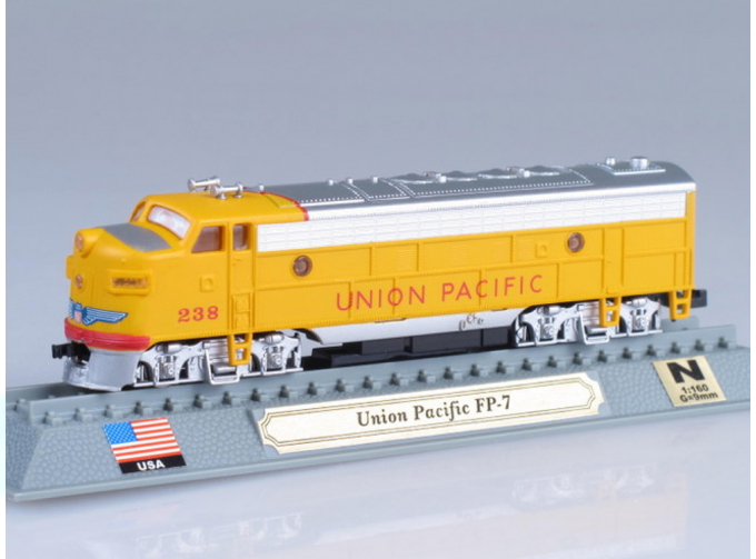 UNION PACIFIC FP 7 diesel electric locomotive USA 1949