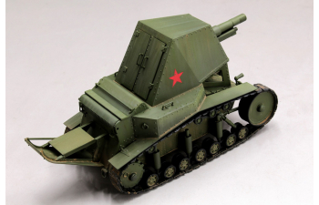 Сборная модель Танк Soviet SU-18 SPH