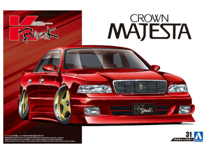 Сборная модель Toyota Crown Majesta K-Break '91