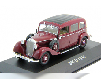 MERCEDES-BENZ 260 D (1938), red