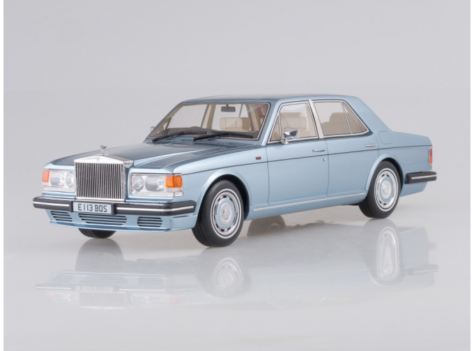 ROLLS ROYCE Silver Spirit, RHD, (1987), metallic-light blue