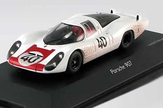 PORSCHE 907 LH No 40 24h Le Mans, Rindt, Dirt Look