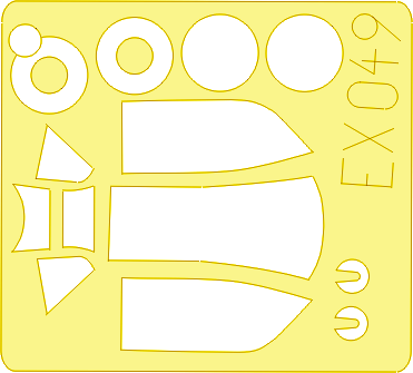 Маска для Bf 109K