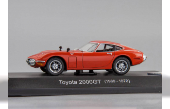 TOYOTA 2000 GT (1969-1970), red