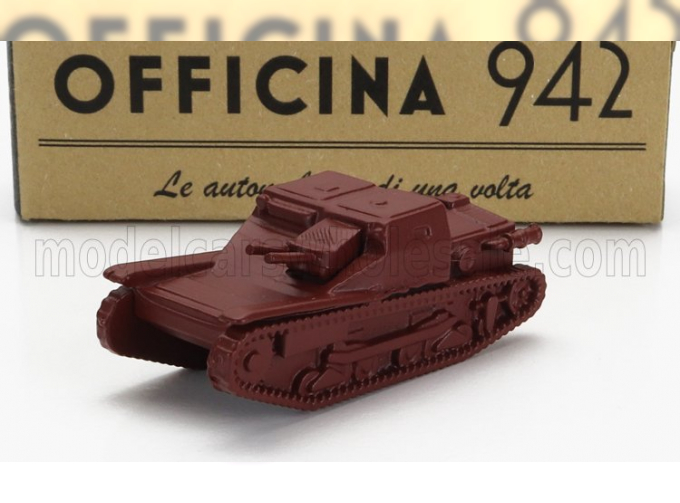 FIAT L3/33 Ansaldo Tank Carro Veloce (1933), Dark Red