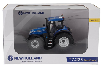 NEW HOLLAND T7.225 Tractor Blue Power (2024), Blue Black