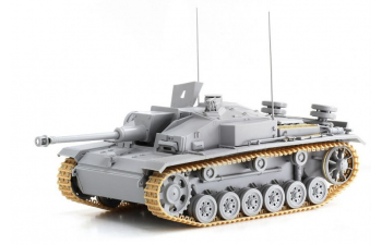 Сборная модель Немецкая САУ StuG. III F/8 ранняя (Италия 1943г.)