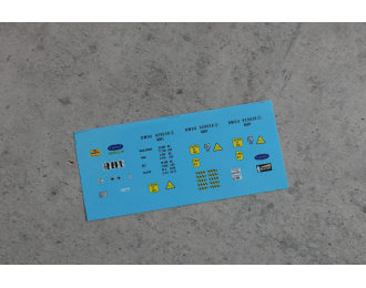 Декаль Техничка на РЕФ контейнер