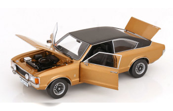 FORD Consul Coupe 2 Series (1975), gold metallic / matt-black