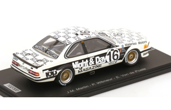 BMW 635 CSi №16 24h Spa Martin, Witmeur, van de Poele (1986)