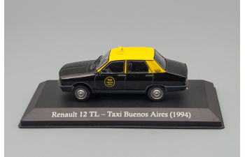 RENAULT 12 TL Taxi 1994 черный с желтым