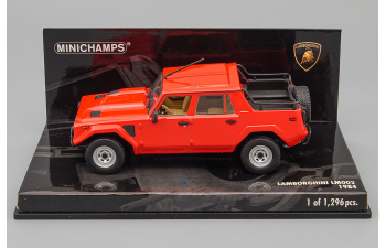 Lamborghini LM002 1986, red