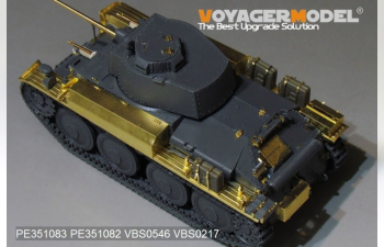 Фототравление для Немецкого Pz.Kpfw.38(t) Ausf.E/F Набор для обновления