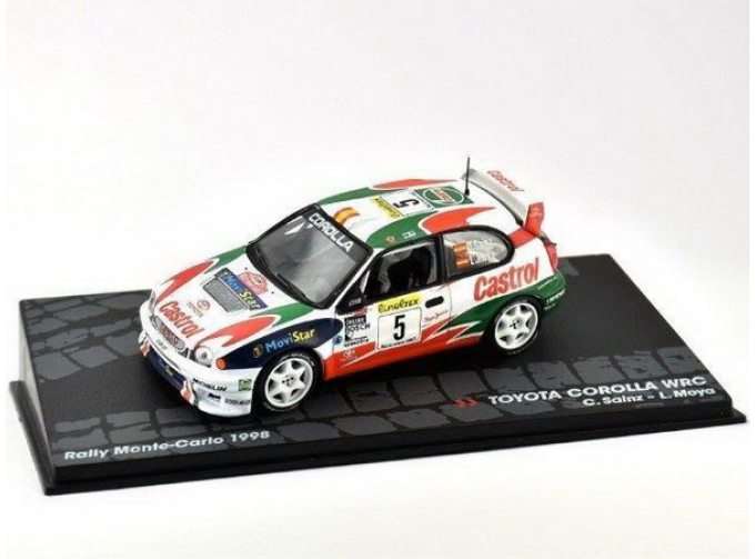 TOYOTA Corolla WRC "Castrol Team" #5 C.Sainz/L.Moya победитель Rally Monte-Carlo 1998