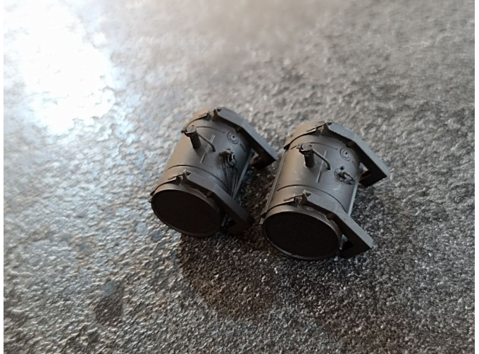 Комплект круглых баков для КрАЗ нового образца