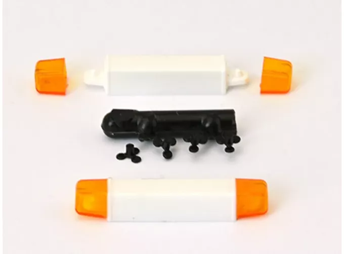 Проблесковый маяк Hella Light Old, белый/оранжевый