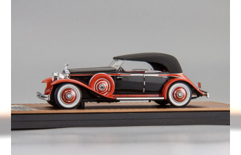 ROLLS ROYCE Phantom II Brewster Newmarket Permanent Sport Sedan (закрытый) 1932 Black/Red